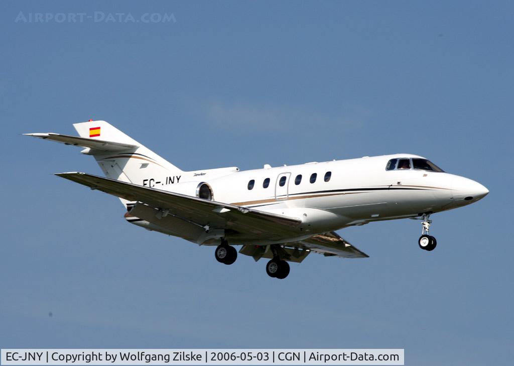 EC-JNY, 2005 Raytheon Hawker 800XP C/N 258748, visitor