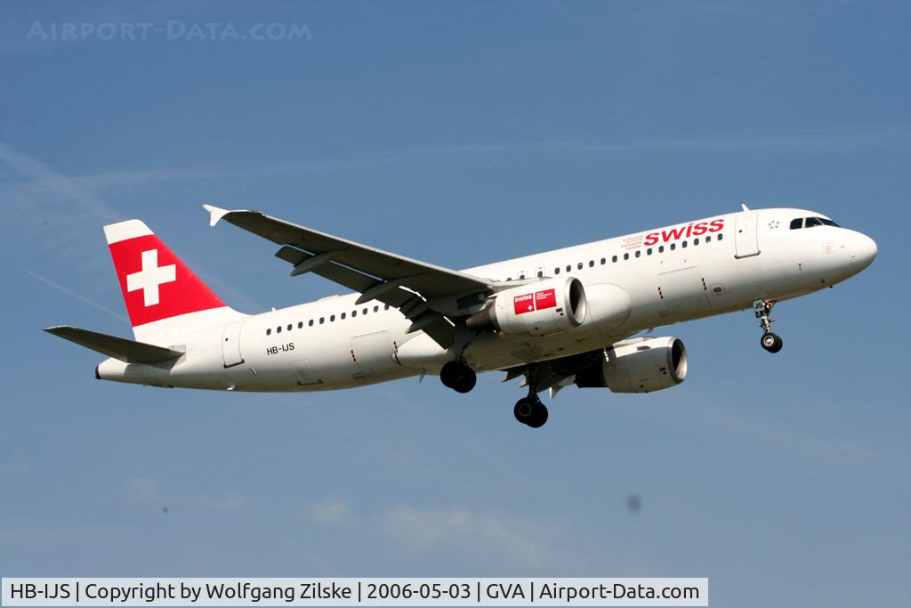 HB-IJS, 1998 Airbus A320-214 C/N 782, visitor