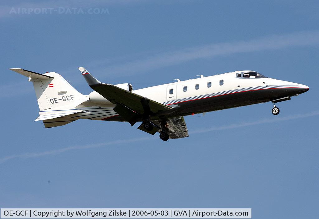 OE-GCF, 1988 Learjet 55C C/N 55C-136, visitor
