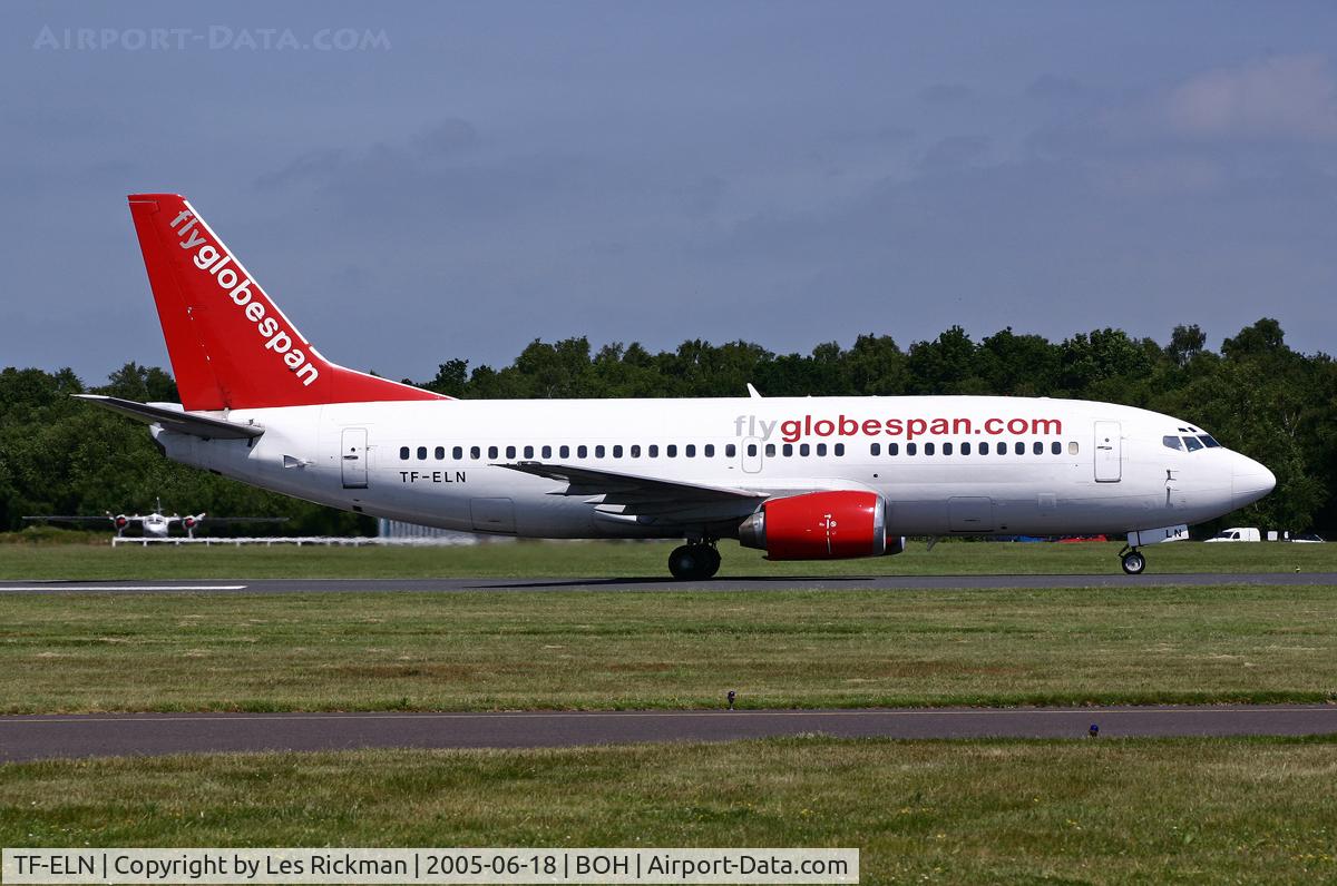 TF-ELN, 1987 Boeing 737-3Q8 C/N 23766, Boeing 737 3Q8QC