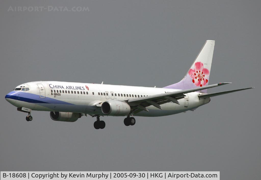 B-18608, Boeing 737-809 C/N 28406, Colourful China Airlines 737.