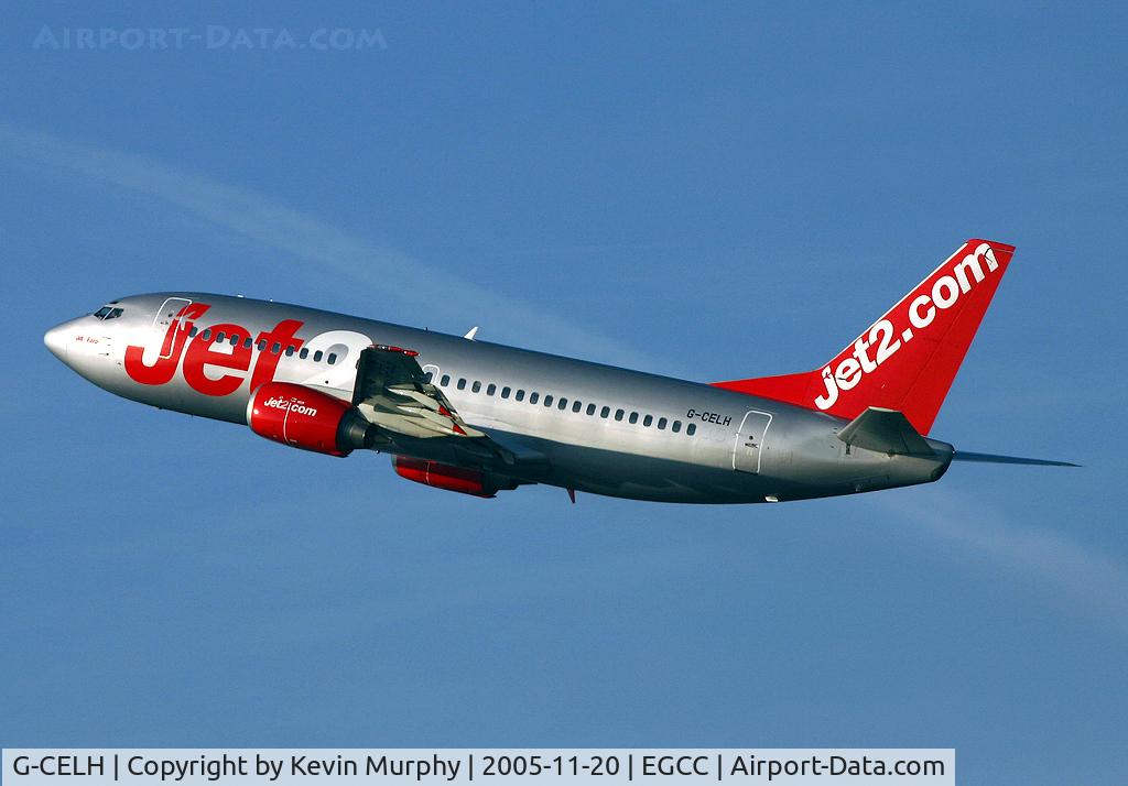 G-CELH, 1986 Boeing 737-330 C/N 23525, A great looking livery on this 737.