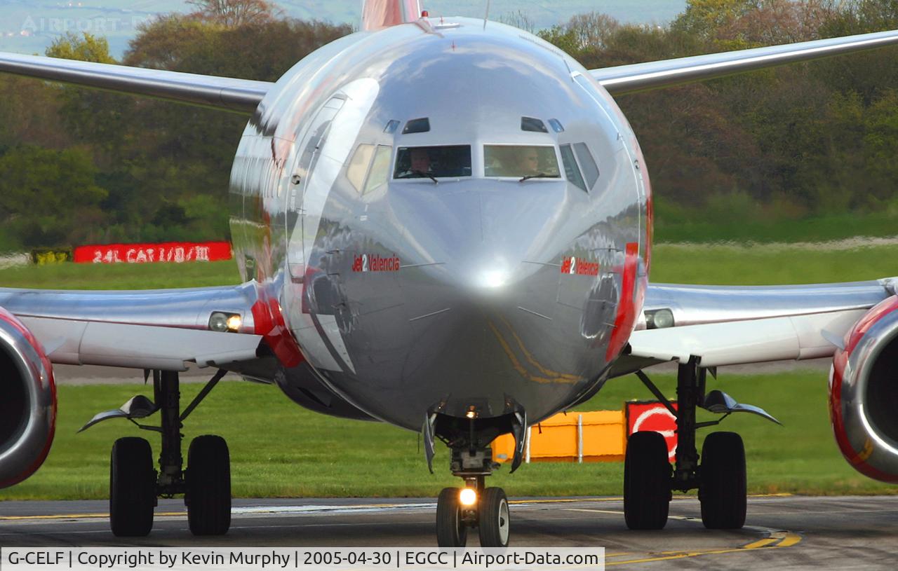 G-CELF, 1988 Boeing 737-377 C/N 24302, Very close on this good looking 737.