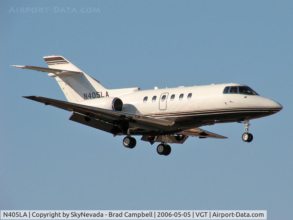 N405LA, 2005 Raytheon Hawker 800XP C/N 258726, Western Asset Management Co. / 2005 Raytheon Aircraft Company HAWKER 800XP