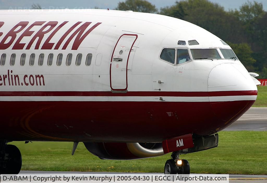 D-ABAM, 1997 Boeing 737-46J C/N 28867, Close up on Berlins 737.