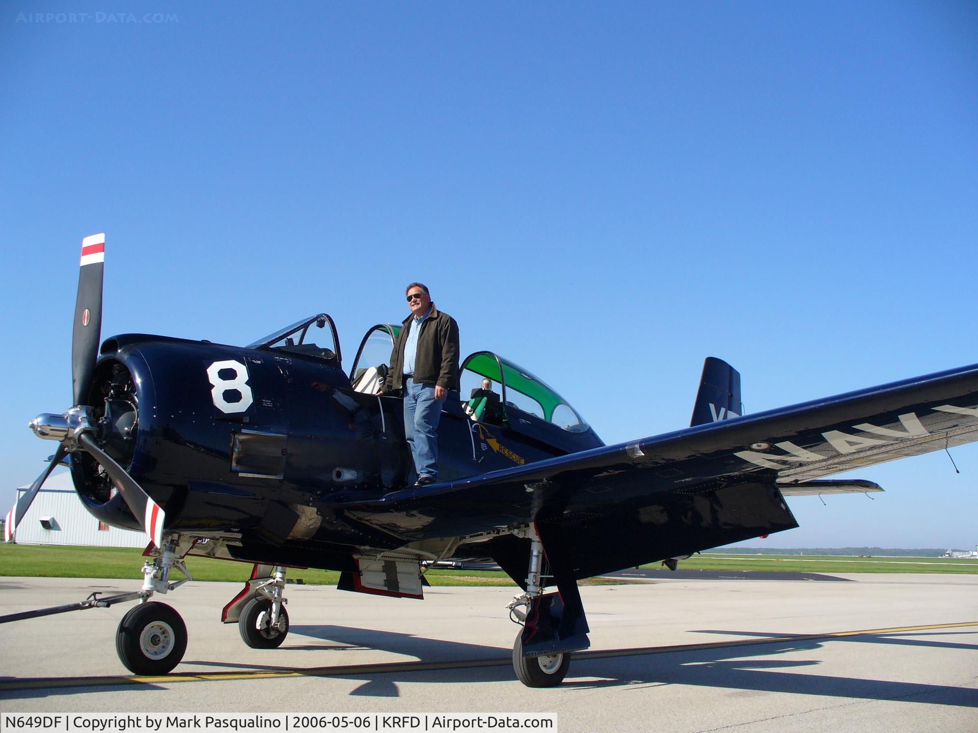 N649DF, 1957 North American T-28C Trojan C/N 226-226 (140649), North American T-28C