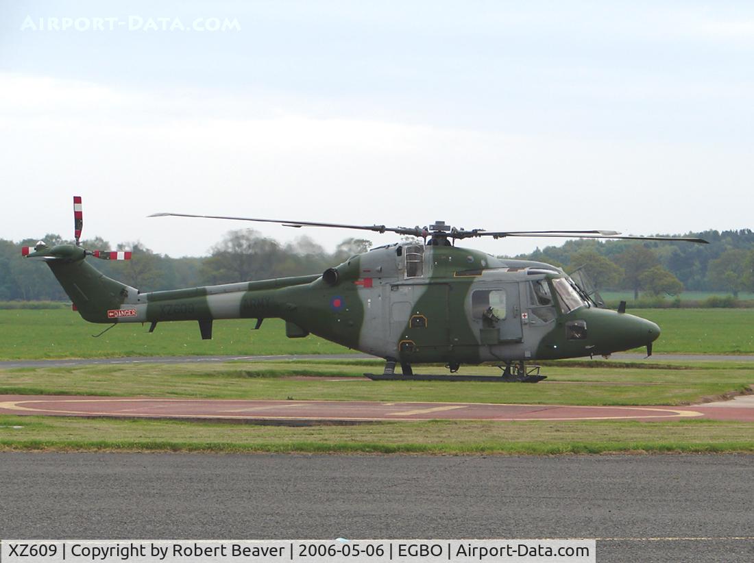 XZ609, 1980 Westland Lynx AH.7 C/N 154, Westland WG-13 Lynx AH7