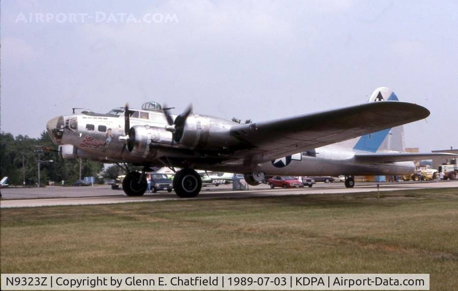 N9323Z, 1944 Boeing B-17G-85-DL Flying Fortress C/N 32155, Taxiing out for departure