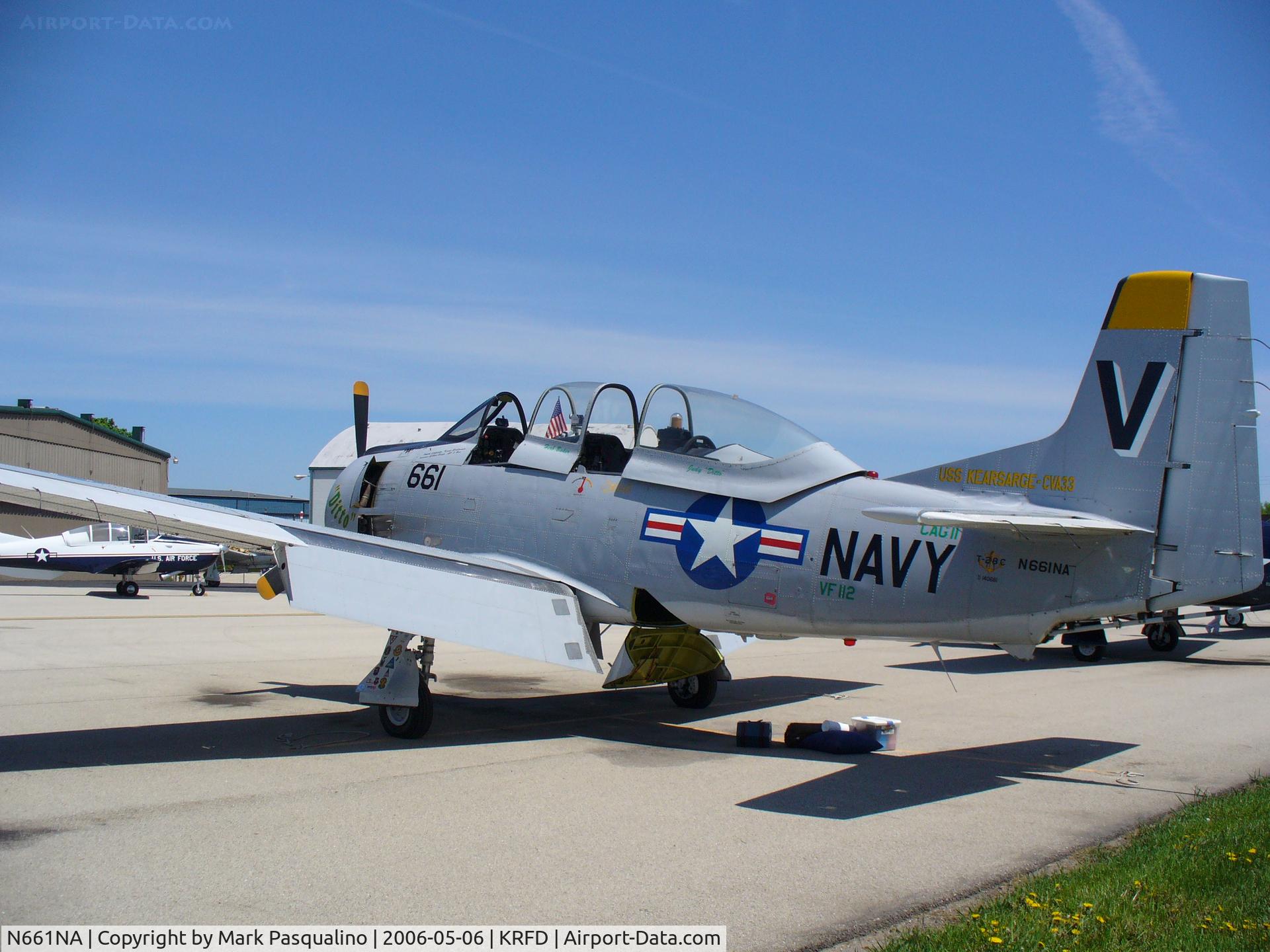 N661NA, 1957 North American T-28C Trojan Trojan C/N 226-238 (140661), North American T-28C