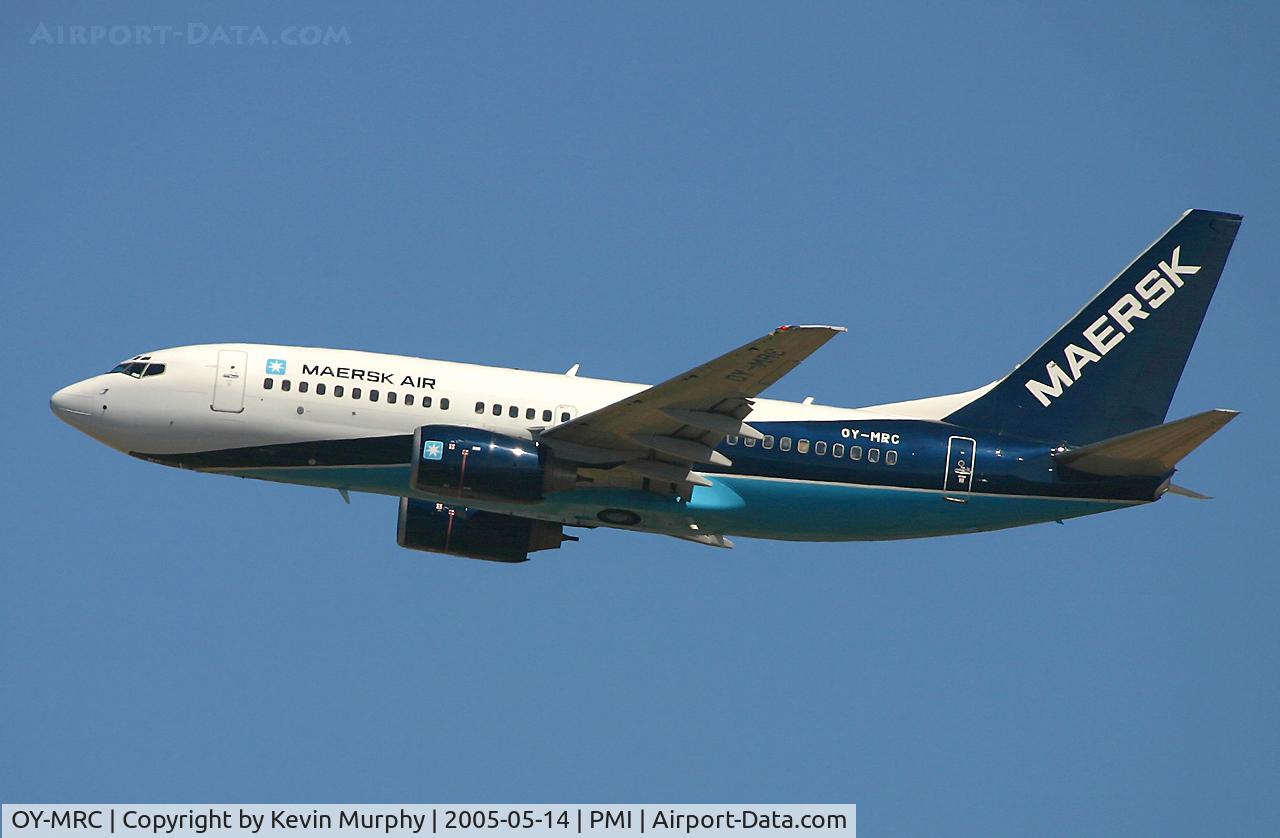 OY-MRC, 1997 Boeing 737-7L9 C/N 28006, Scooting out of Palma