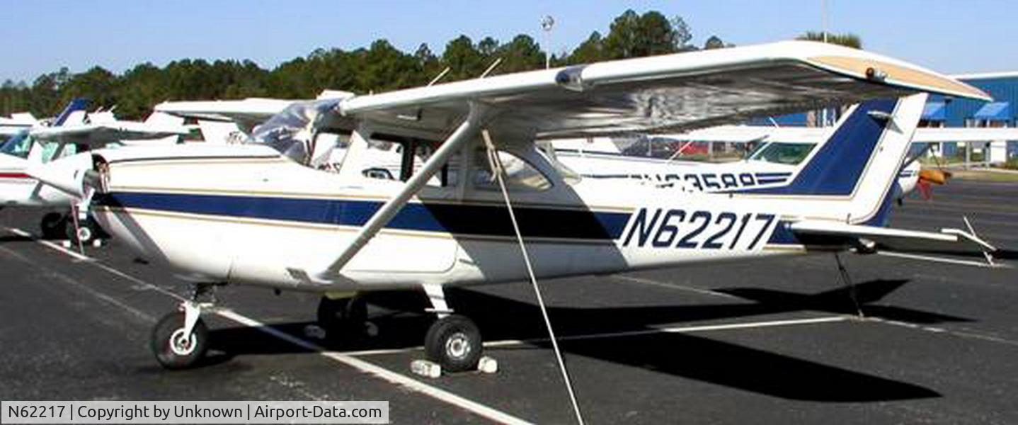 N62217, 1968 Cessna R172E C/N R1720085, T-41B sitting at Jacksonville Navy Flying Club