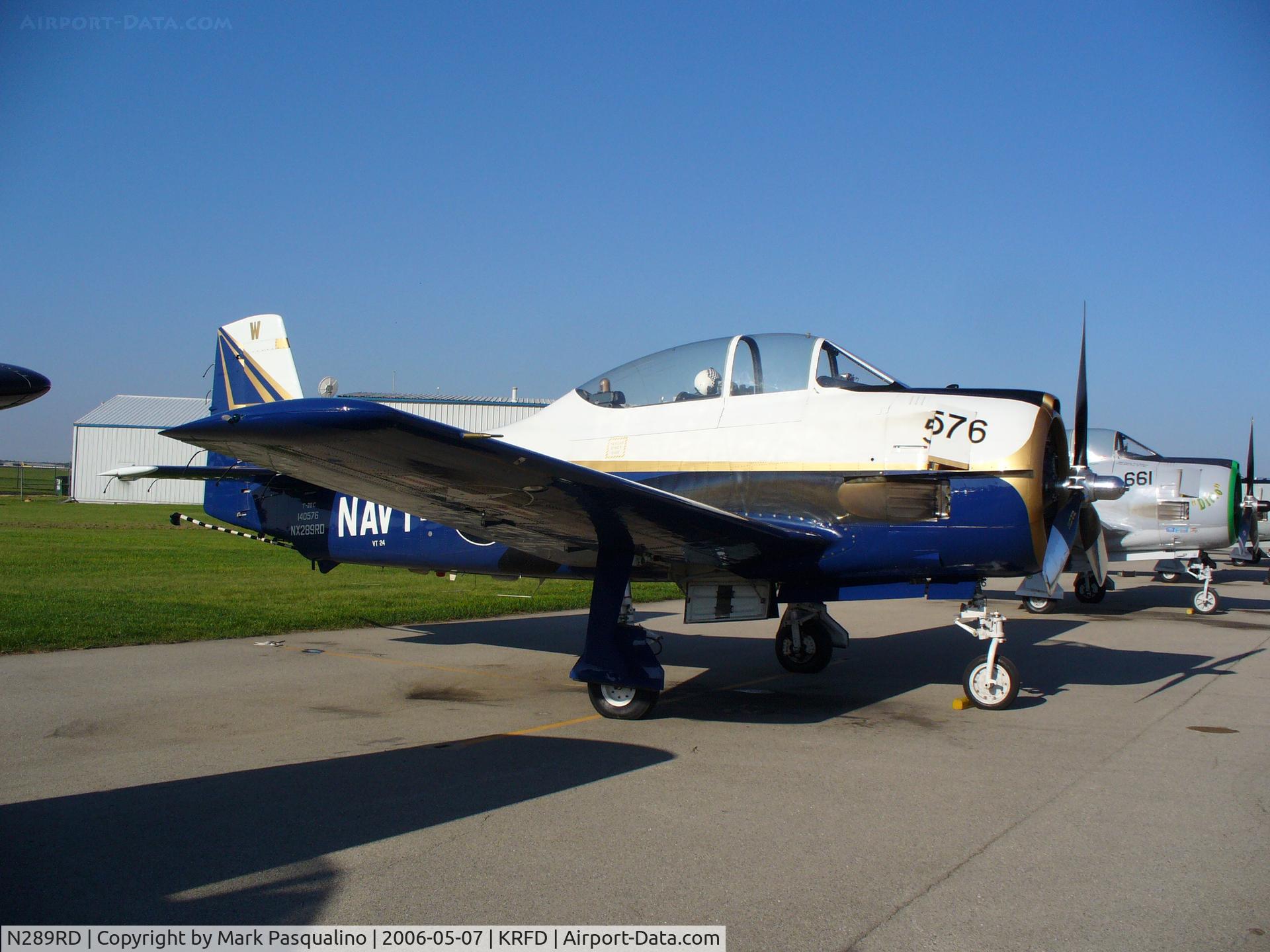 N289RD, 1956 North American T-28C Trojan C/N 226-153, North American T-28C