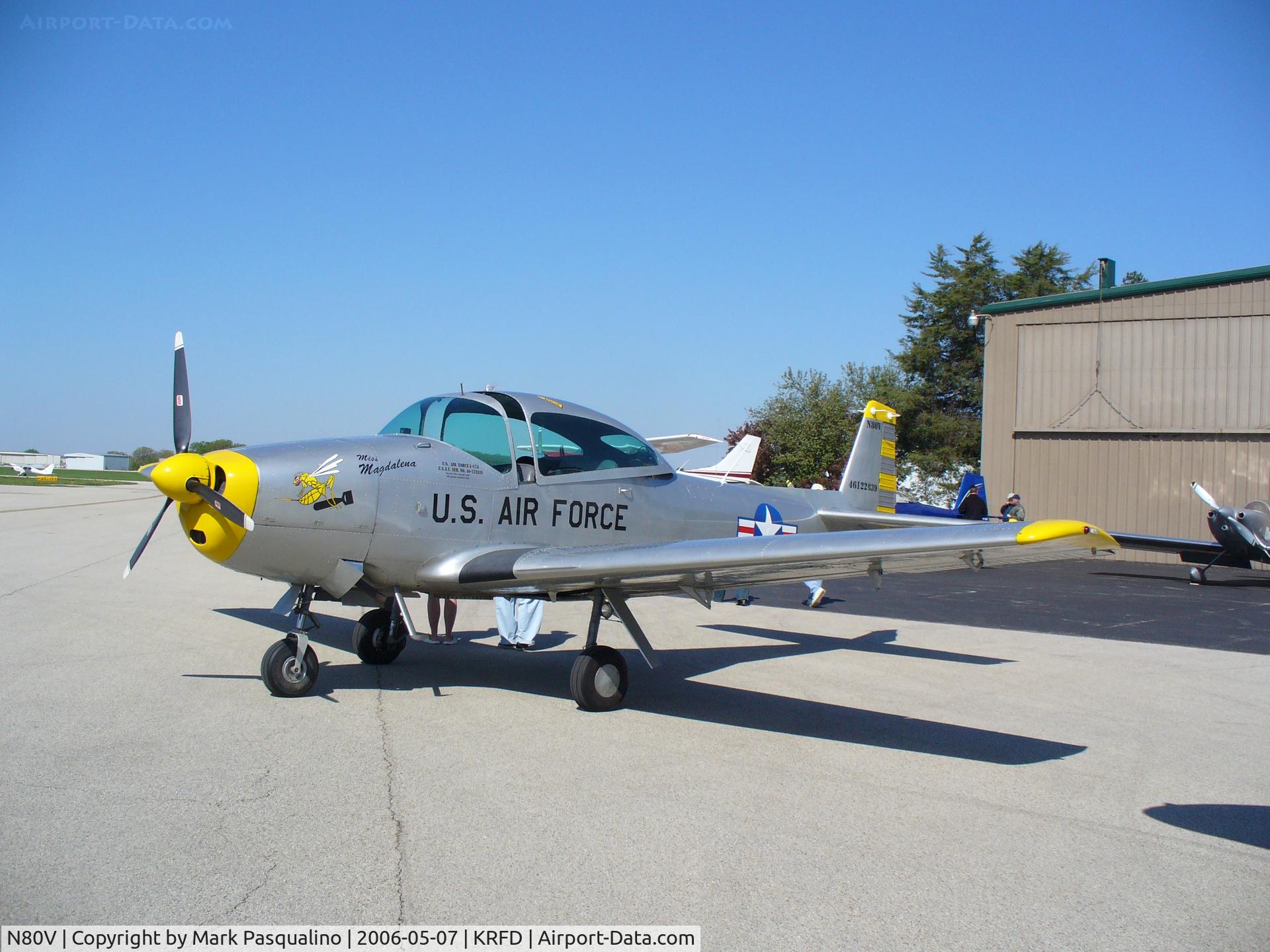 N80V, 1946 North American Navion (NA-145) C/N NAV-4-111, Navion A