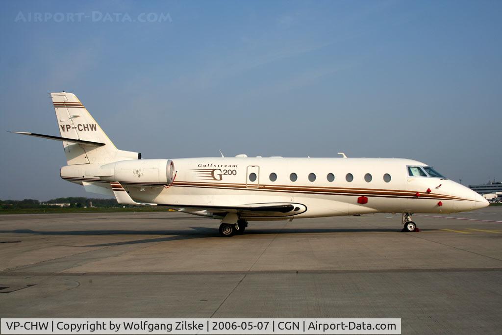 VP-CHW, 1998 Israel Aircraft Industries IAI-1126 Galaxy C/N 004, visitor for Formula 1 at Nürburgring