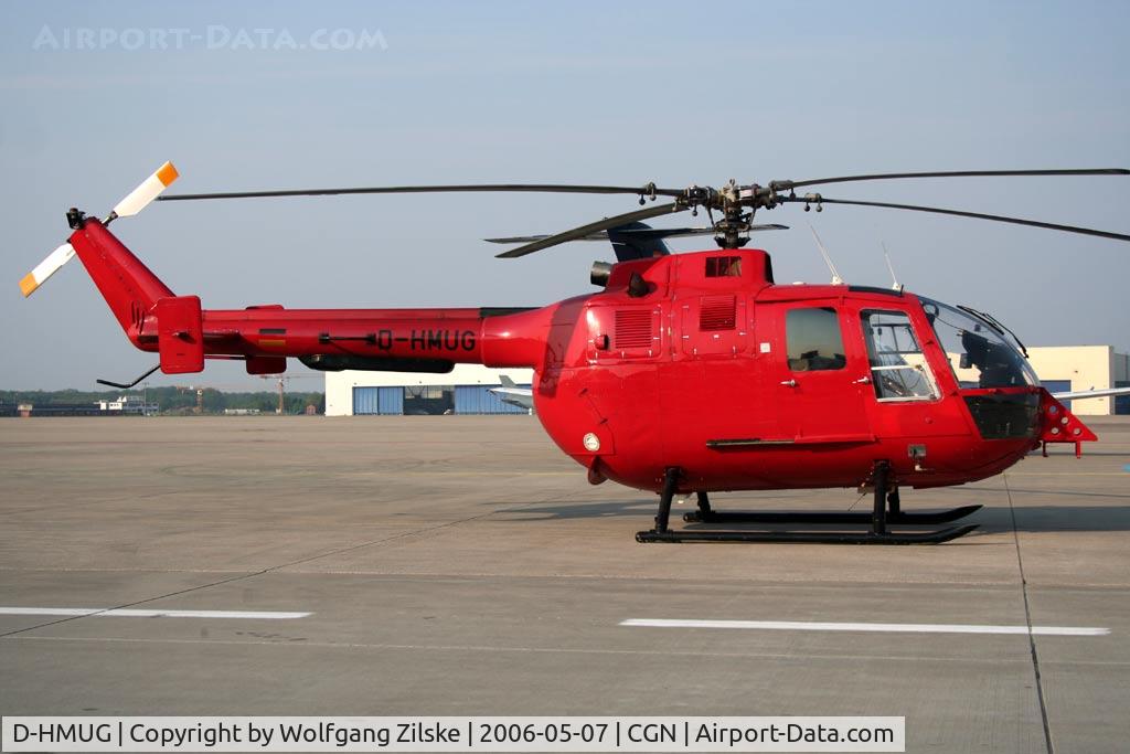 D-HMUG, MBB Bo-105C C/N S-121, visitor for Formula 1 at Nürburgring