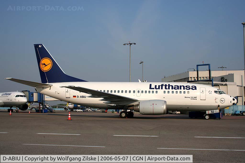 D-ABIU, 1991 Boeing 737-530 C/N 24944, soccer nose