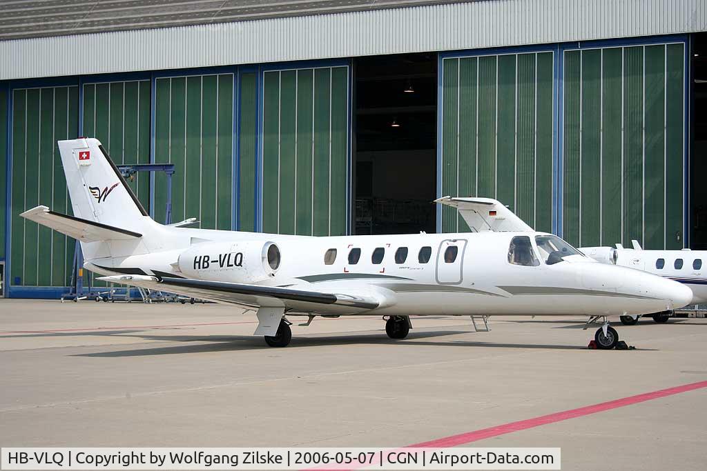 HB-VLQ, 1982 Cessna 550 Citation II C/N 550-0324, visitor for Formula 1 at Nürburgring