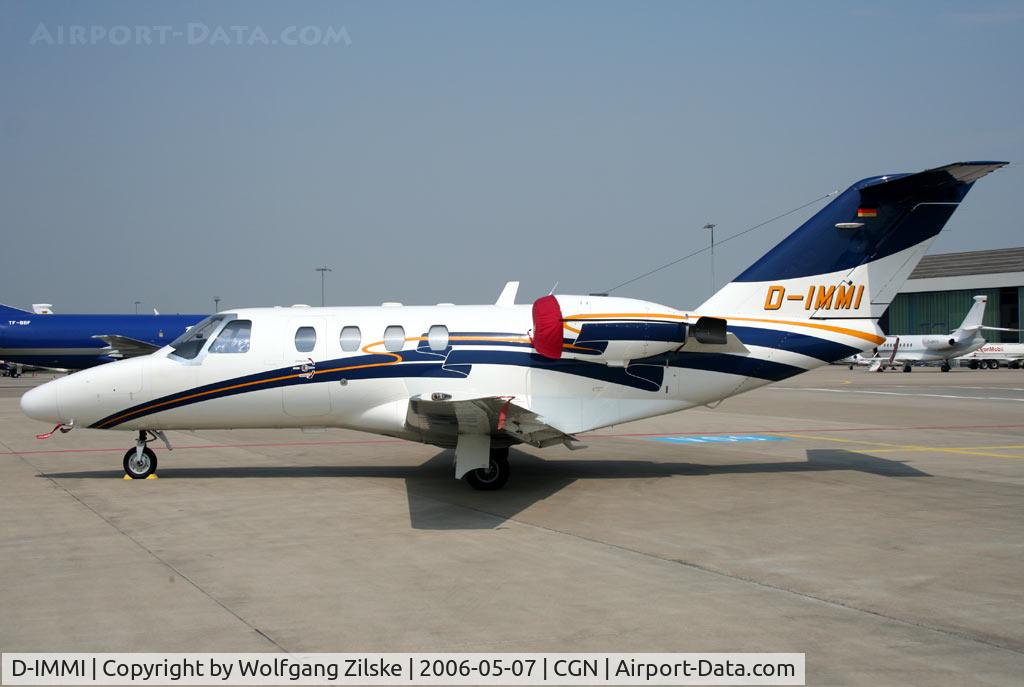 D-IMMI, 1999 Cessna 525 CitationJet CJ1 C/N 525-0303, visitor for Formula 1 at Nürburgring