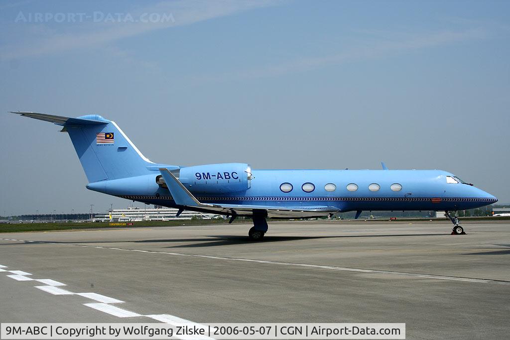 9M-ABC, 1997 Gulfstream Aerospace Gulfstream IVSP C/N 1312, visitor for Formula 1 at Nürburgring