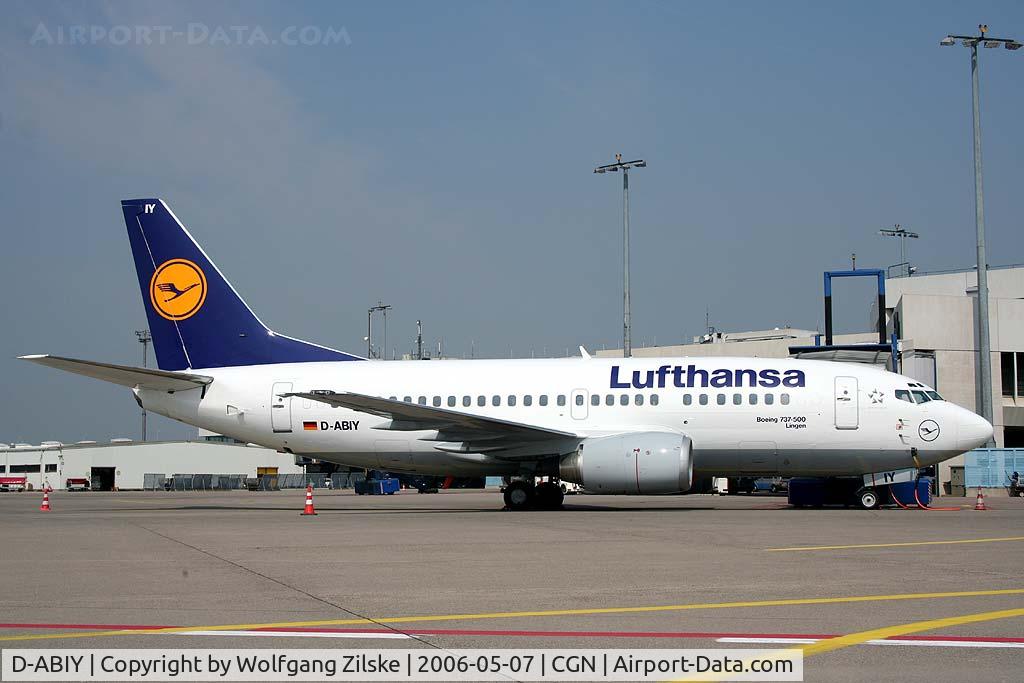 D-ABIY, 1991 Boeing 737-530 C/N 25243, visitor