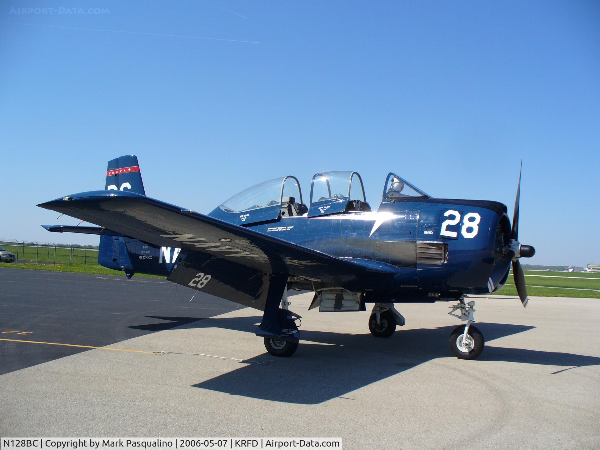 N128BC, 1951 North American T-28A Trojan C/N 174-436, North American T-28