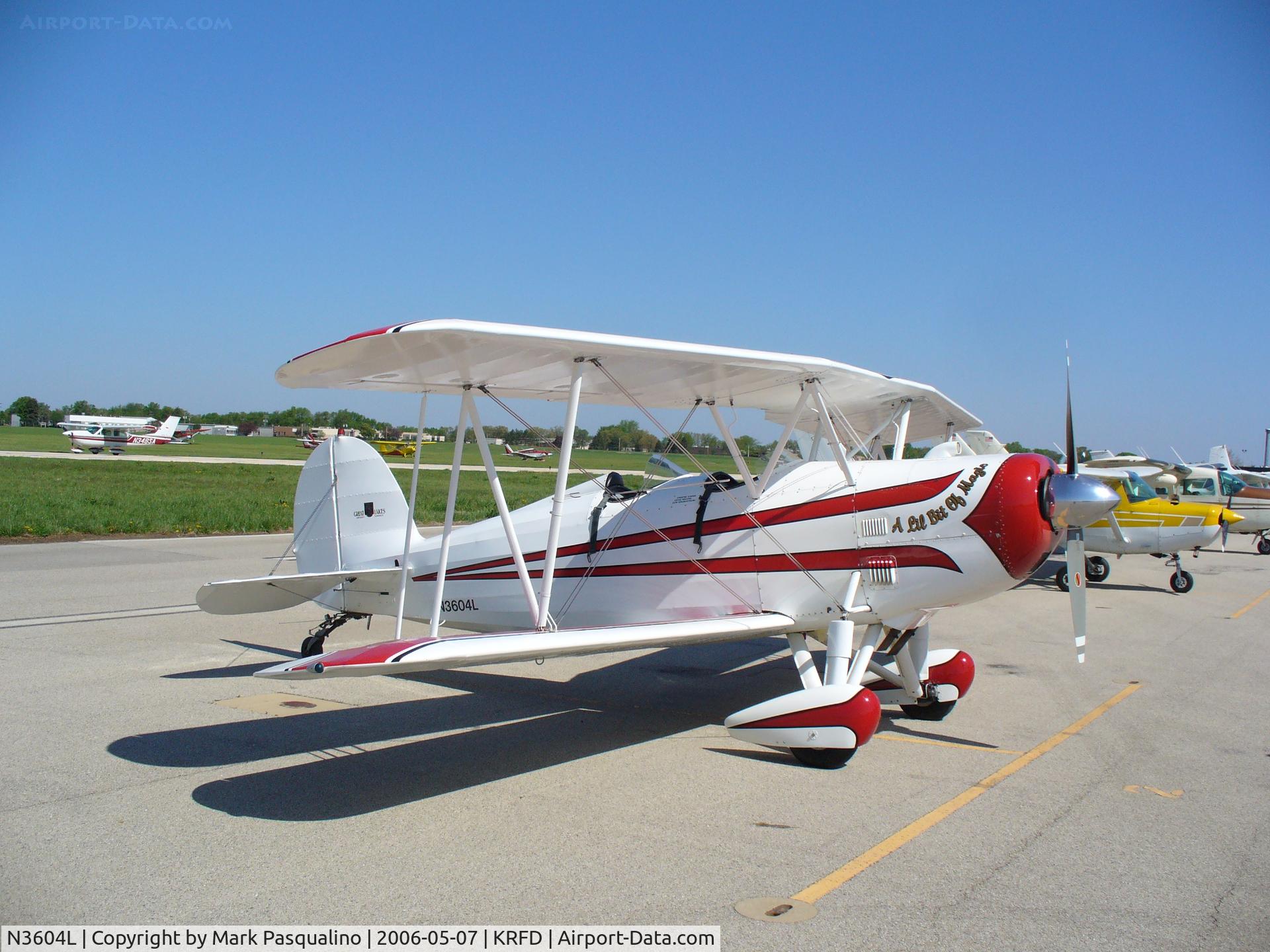 N3604L, 1978 Great Lakes 2T-1A-2 Sport Trainer C/N 0812, Great Lakes