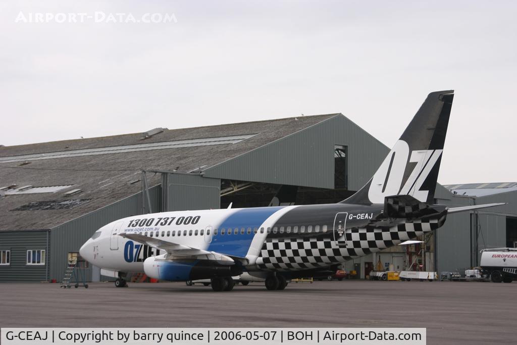 G-CEAJ, 1975 Boeing 737-229 C/N 21177, OZ-JET 737-200