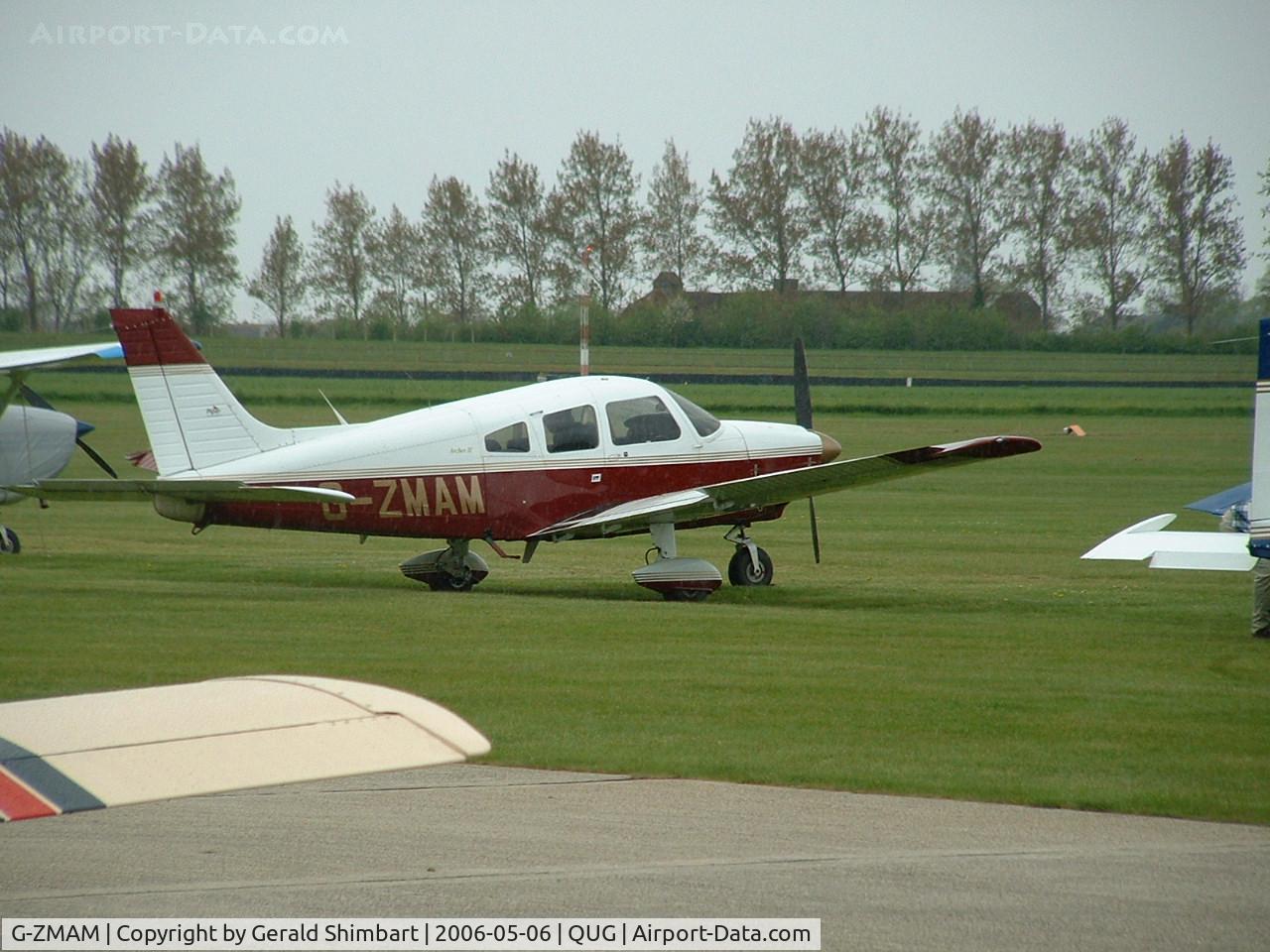 G-ZMAM, 1978 Piper PA-28-181 Cherokee Archer II C/N 28-7890059, Piper Pa-28-181 Cherokee Archer II