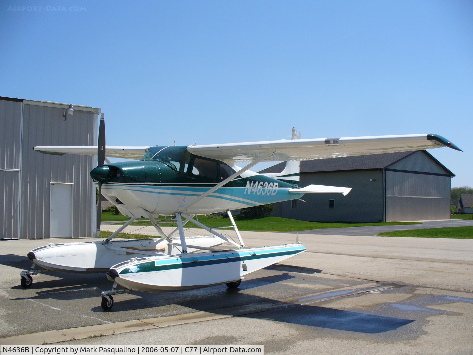 N4636B, 1955 Cessna 180 C/N 31534, Cessna 180