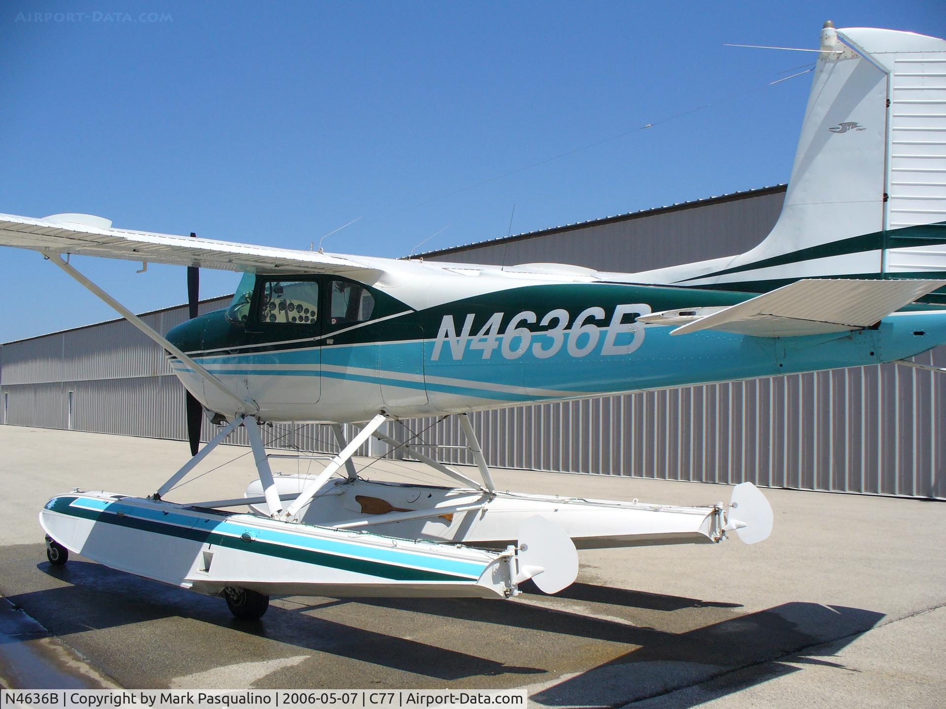 N4636B, 1955 Cessna 180 C/N 31534, Cessna 180