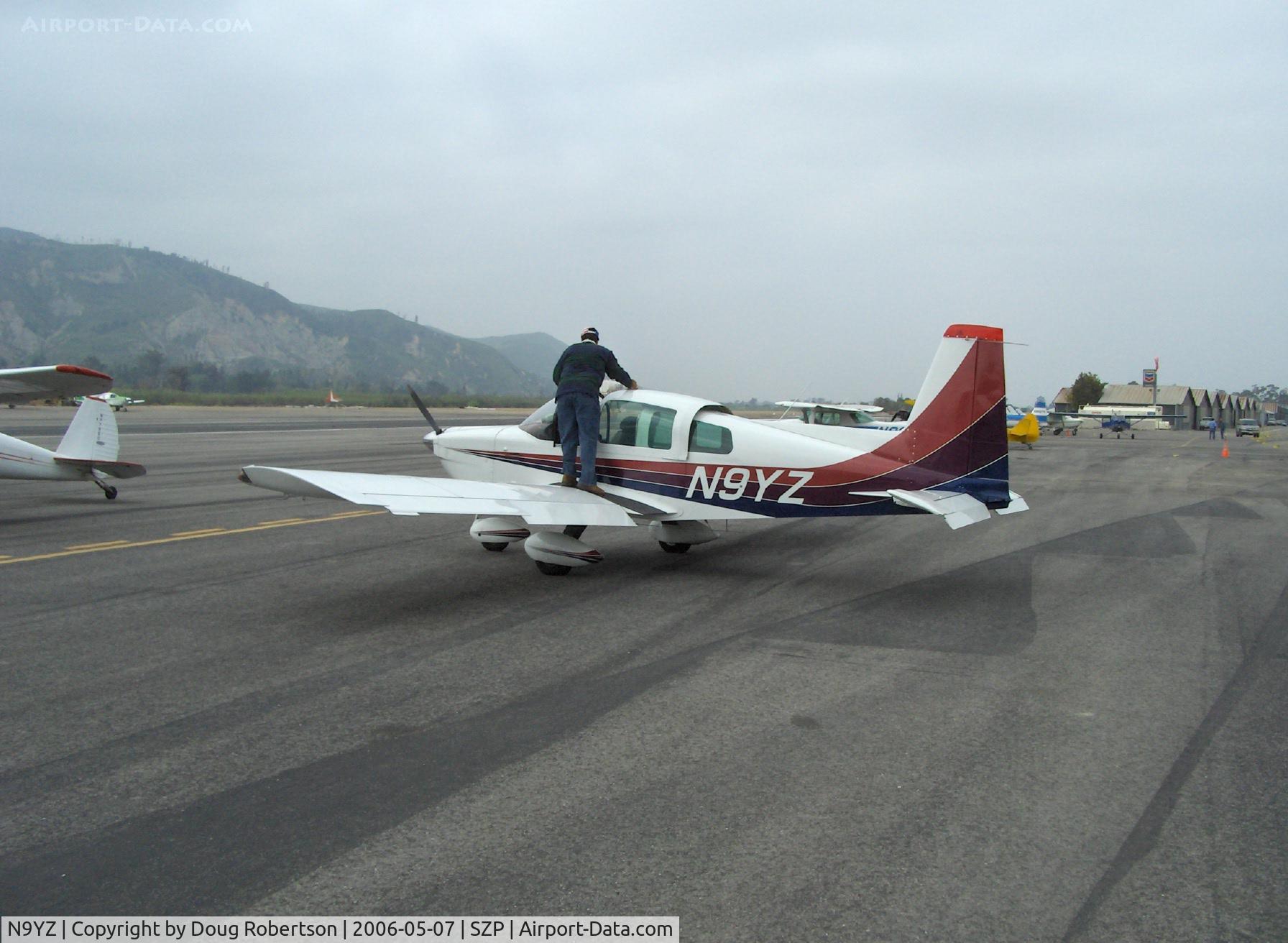 N9YZ, 1975 Grumman American AA-5A Cheetah C/N AA5-0822, 1975 Grumman American AA-5A CHEETAH, Lycoming O-320 150 Hp