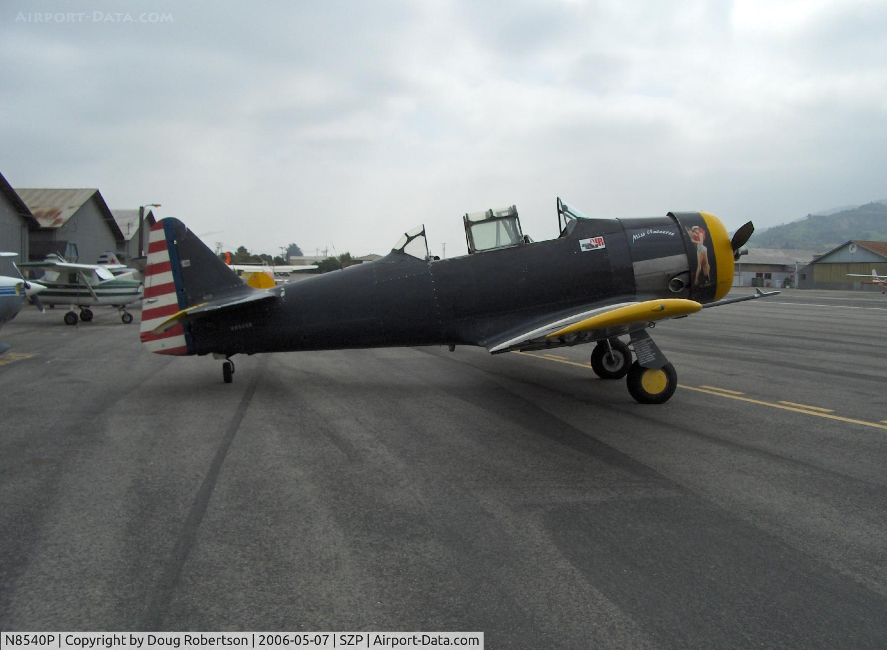 N8540P, 1942 North American AT-6D Texan C/N 42-81646-1, 1942 North American AT-6D TEXAN, 'Miss Universe' Jason Air Racing, P&W R-1340 600 Hp