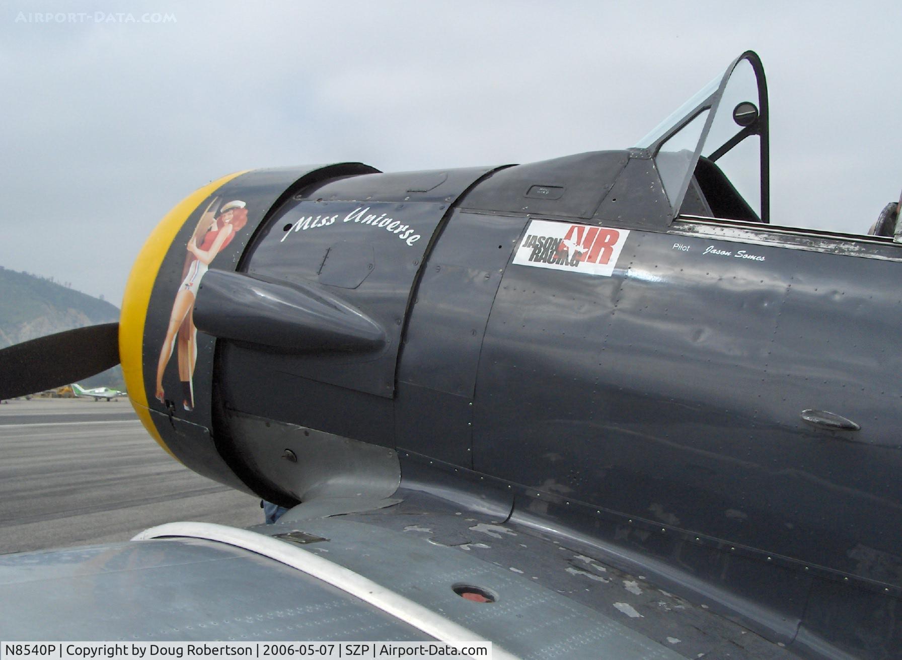 N8540P, 1942 North American AT-6D Texan C/N 42-81646-1, 1942 North American AT-6D TEXAN 'Miss Universe' Jason Air Racing