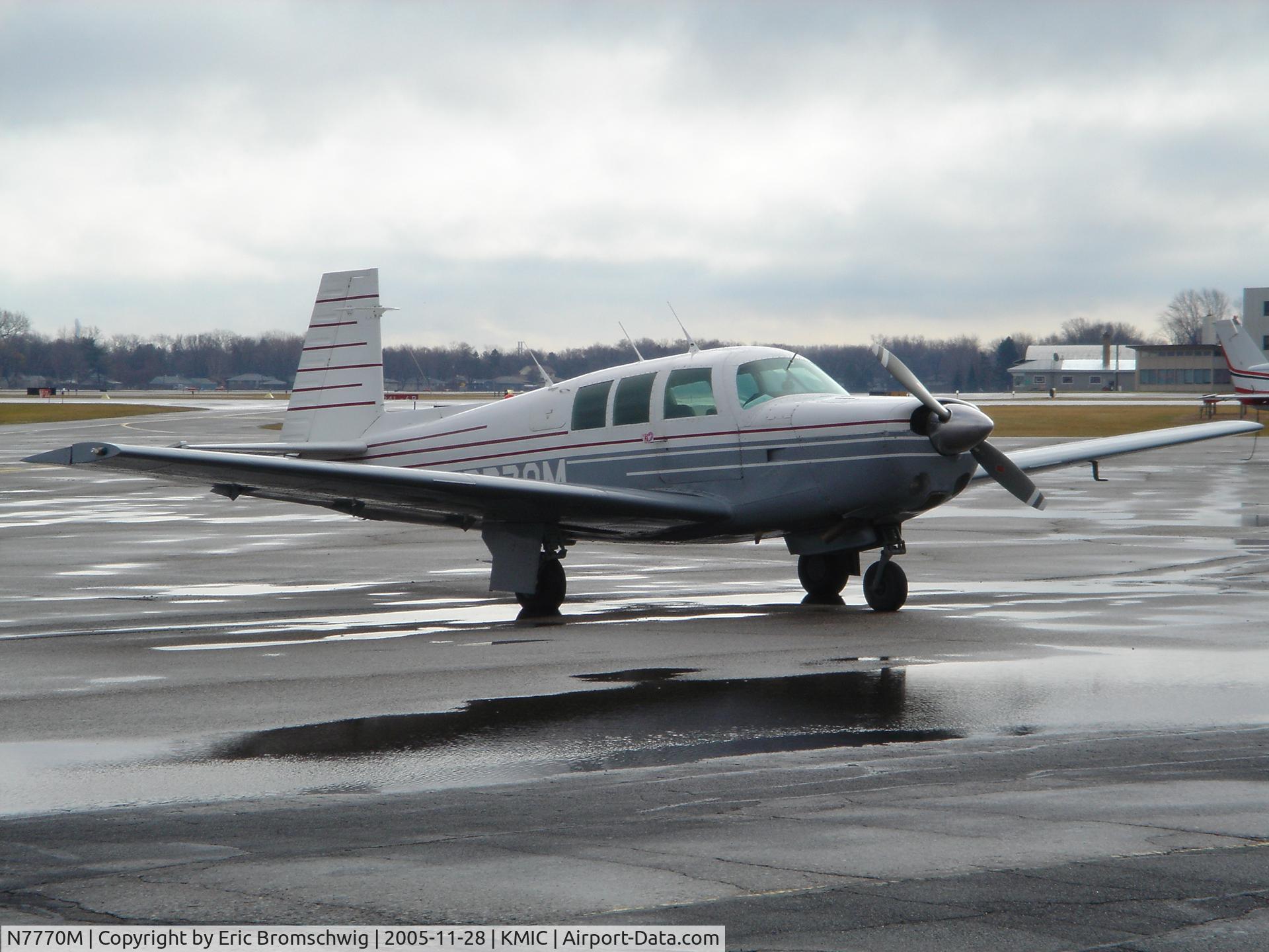 N7770M, 1974 Mooney M20F Executive C/N 22-0026, Mooney M20F Picture from Crystal Shamrock
