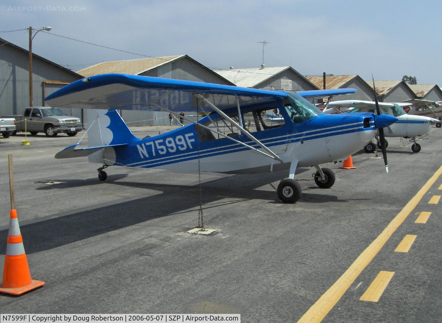 N7599F, 1970 Champion 7ECA Citabria C/N 745-70, 1970 Champion 7ECA CITABRIA, Lycoming O-235 115 Hp
