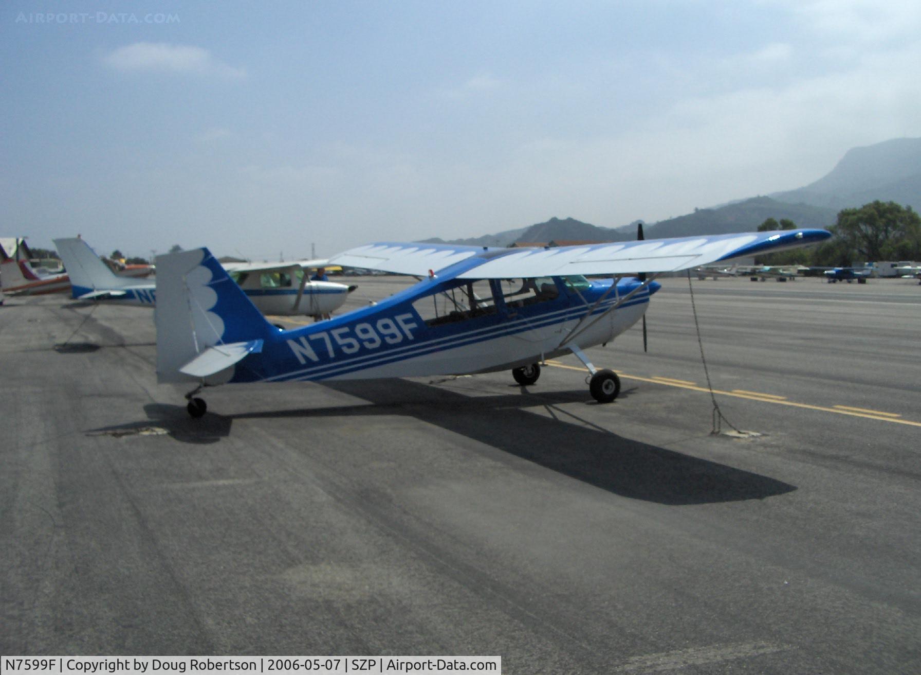 N7599F, 1970 Champion 7ECA Citabria C/N 745-70, 1970 Champion 7ECA CITABRIA, Lycoming O-235 115 Hp