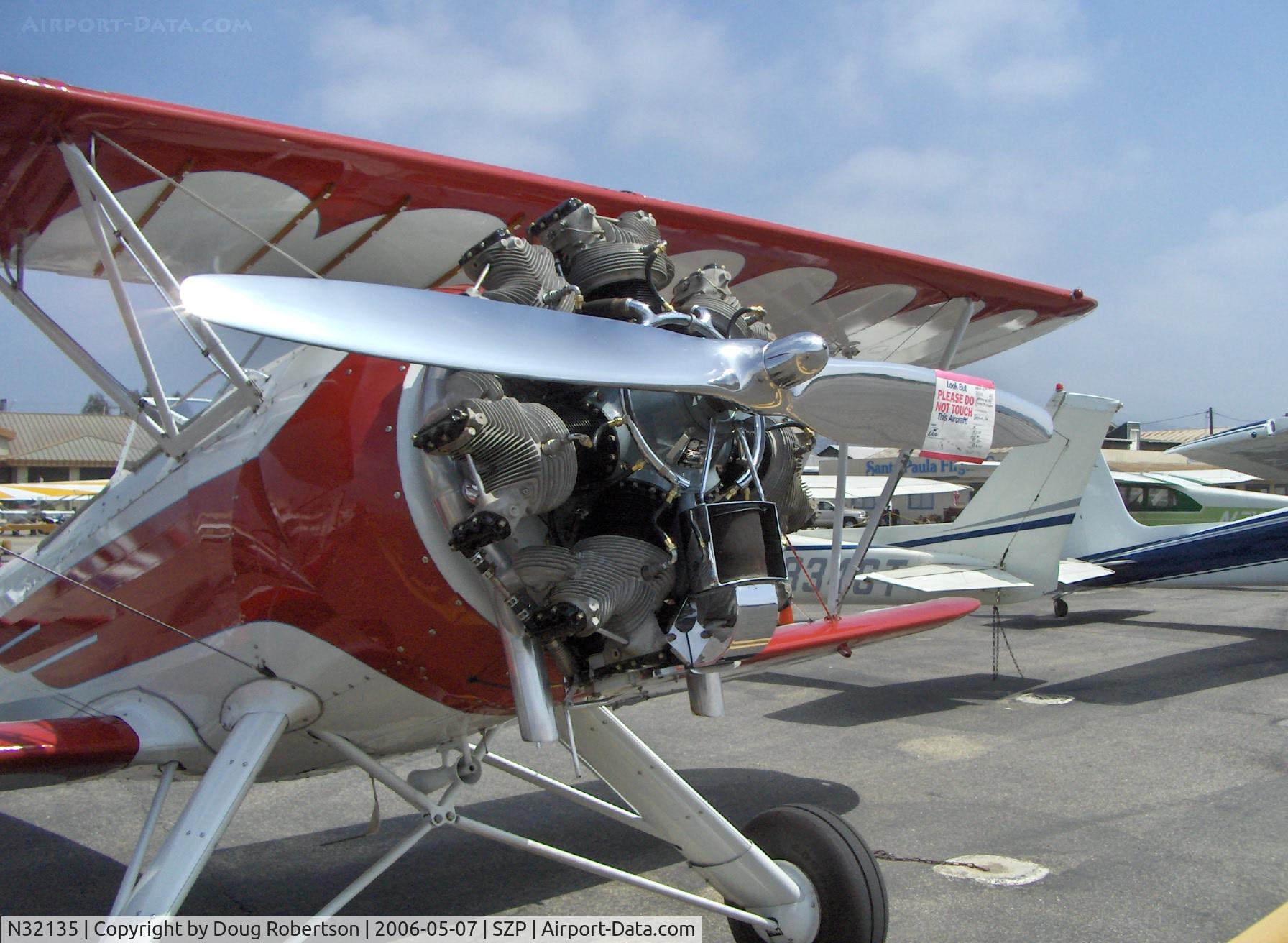 N32135, 1941 Waco UPF-7 C/N 5767, 1941 Waco UPF-7, Continental W670 radial 220 Hp