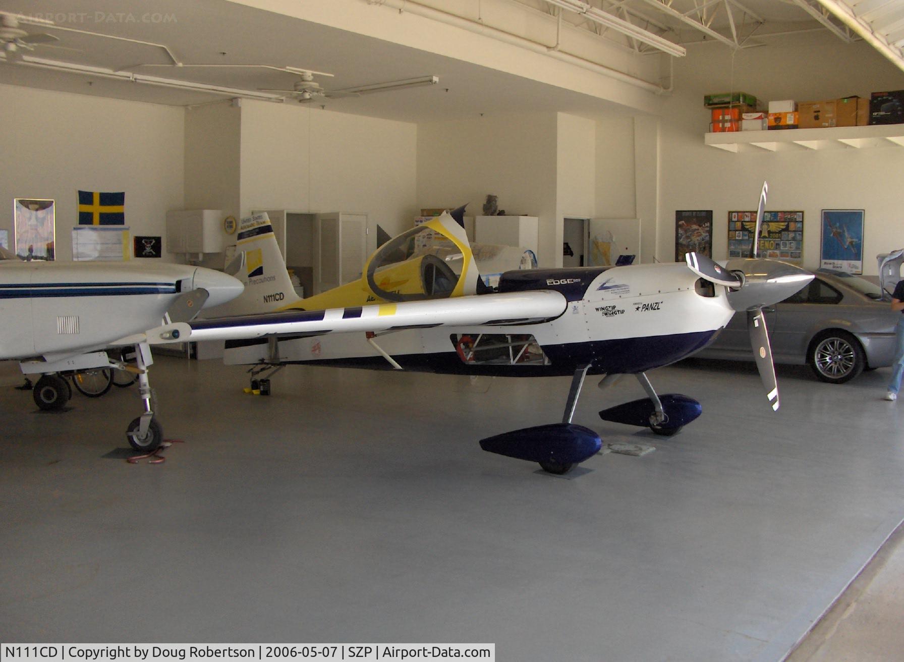 N111CD, 1999 Zivko Edge 540 C/N 0026, 1999 Zivco EDGE 540, Lycoming AEIO-540 330 Hp, with N313CH, Vicki's GLASAIR III, Reno Sport Class racer