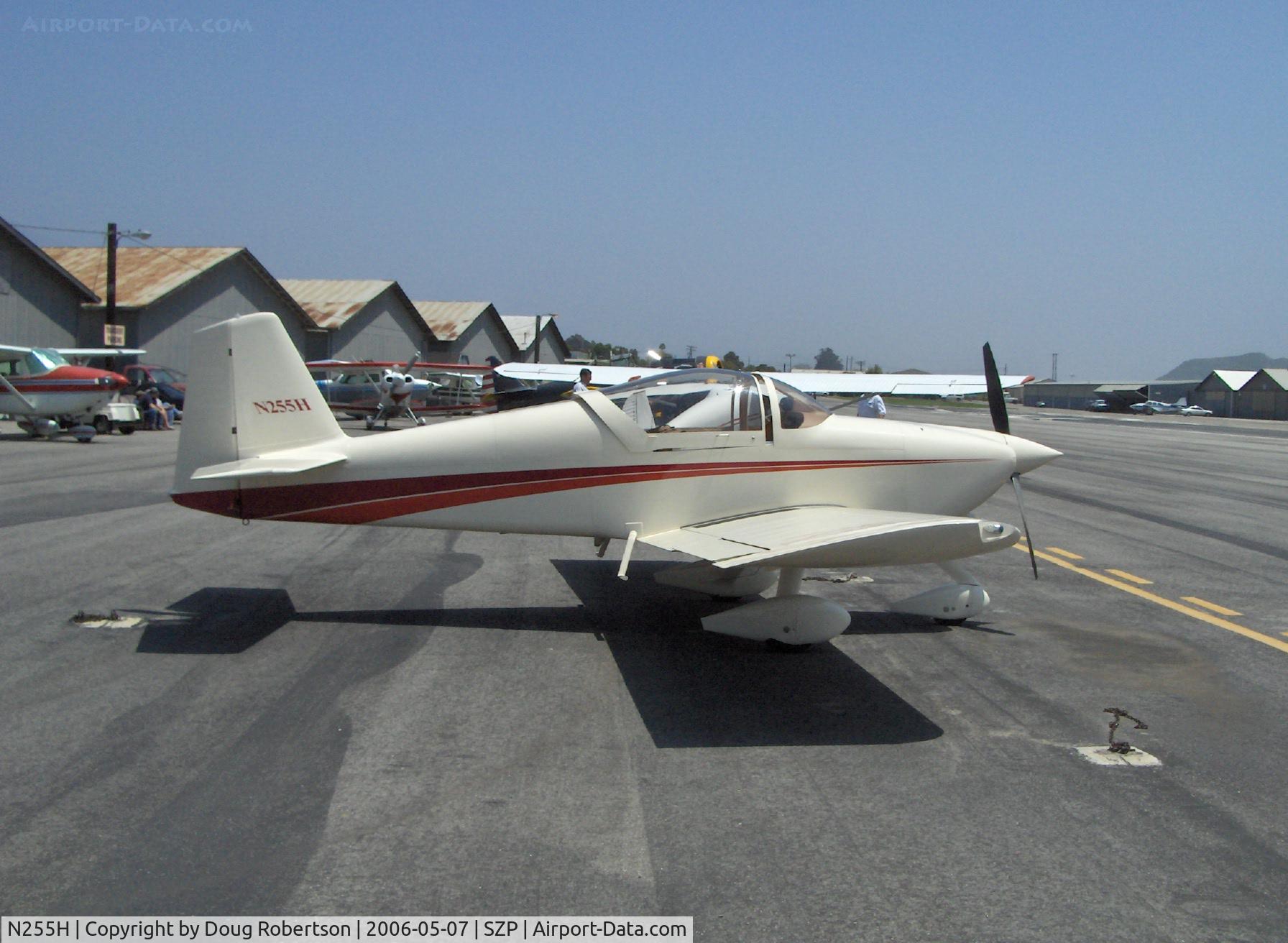 N255H, Vans RV-6A C/N 60132, 2001 Hutchinson/Briegleb VAN'S RV-6A, Winner of Bronze Lindy Homebuilt Kit RV-6A Award, EAA AirVenture 2001