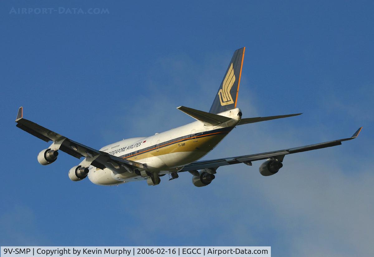 9V-SMP, 2002 Boeing 747-412/BCF C/N 27067, Soaring away from 24L.