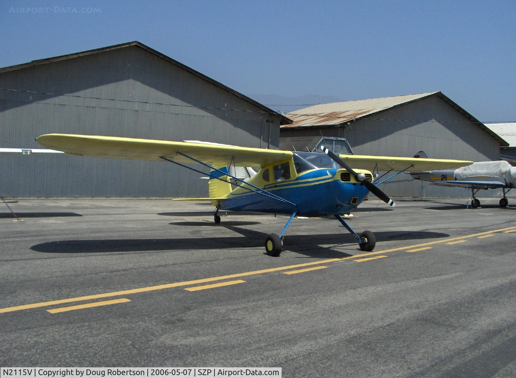 N2115V, 1948 Cessna 120 C/N 14340, 1948 Cessna 120, Continental C85 85 Hp