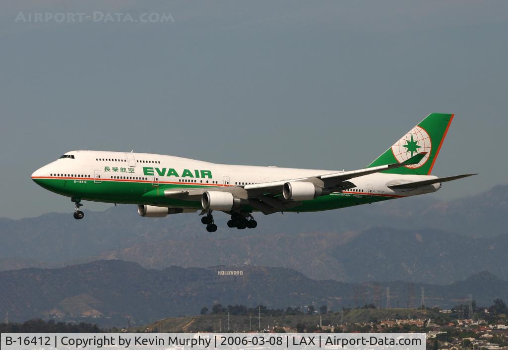 B-16412, Boeing 747-45E C/N 29112, Hooray for Hollywood..........