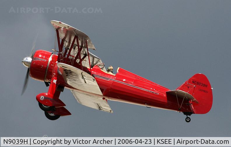 N9039H, 1941 Boeing B75N1 C/N 75-6801, Taken at the Wings over Gillespie Air Show 2006