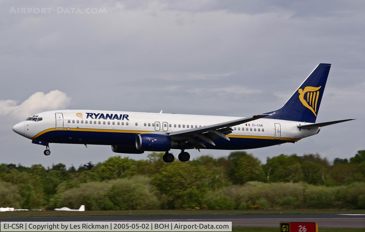 EI-CSR, 2001 Boeing 737-8AS C/N 29931, Boeing 737 8AS