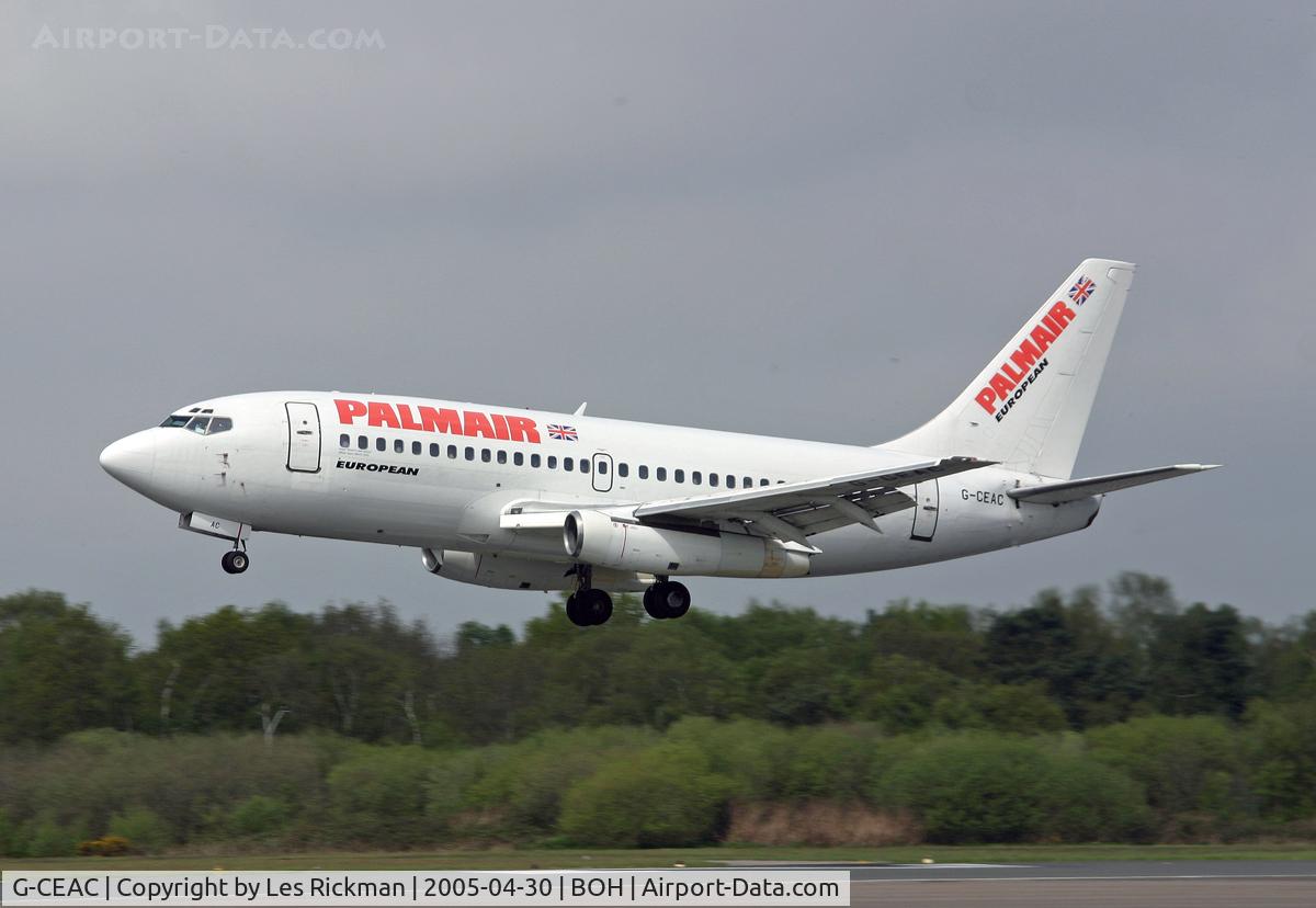 G-CEAC, 1974 Boeing 737-229 C/N 20911, Boeing 737 229