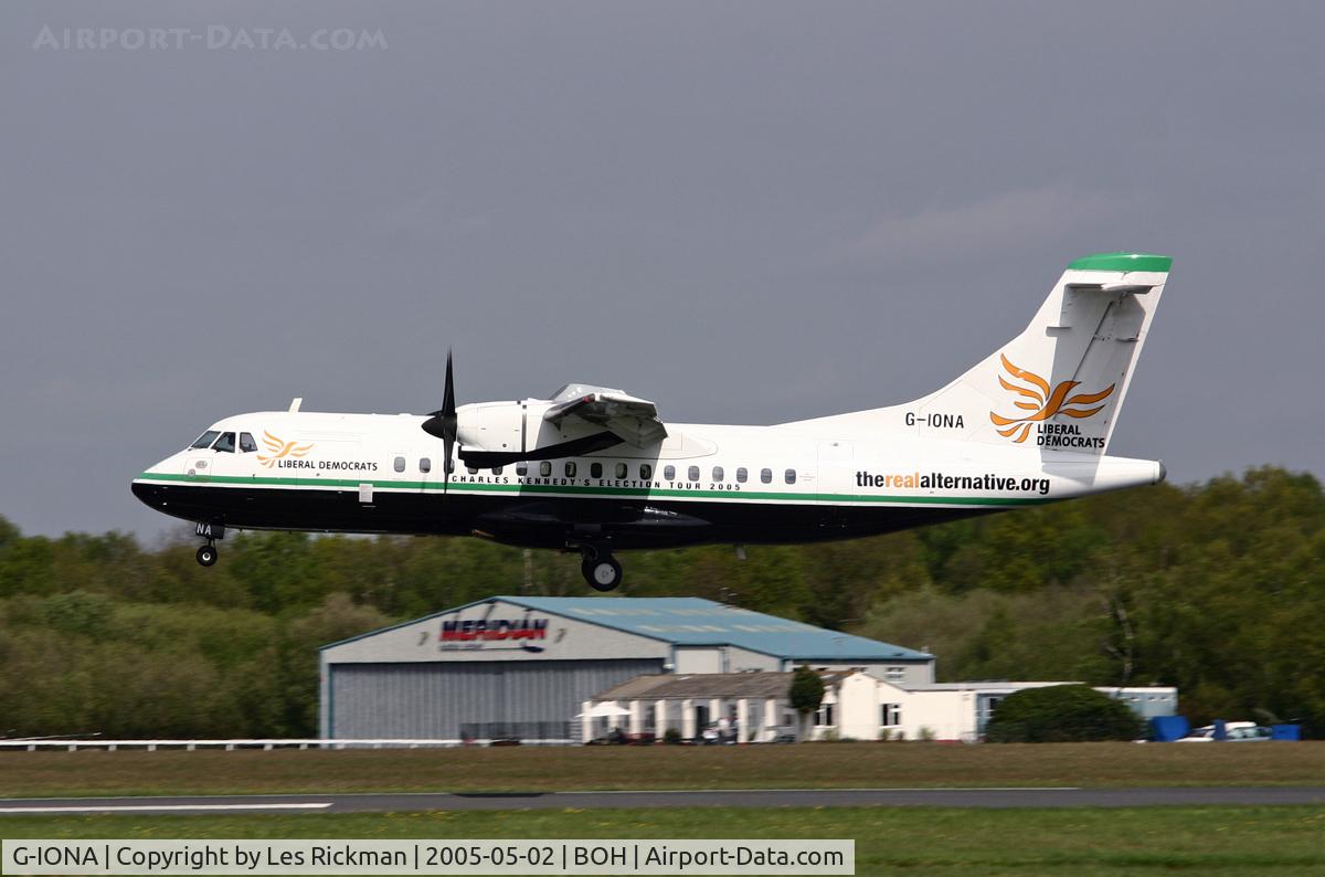 G-IONA, 1986 ATR 42-300 C/N 017, ATR 42 300