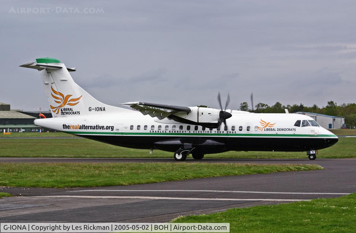 G-IONA, 1986 ATR 42-300 C/N 017, ATR 42 300