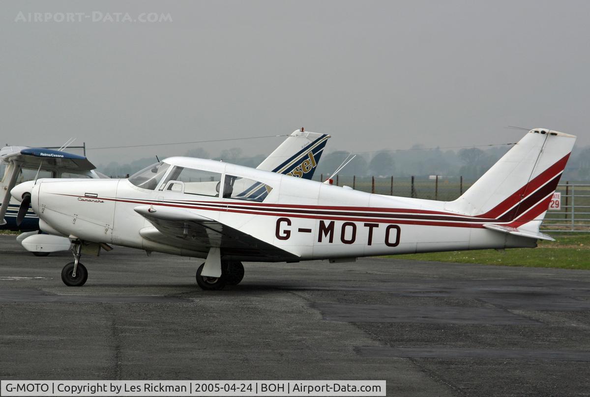 G-MOTO, 1962 Piper PA-24-180 Comanche Comanche C/N 24-3239, PA-24 Comanche 180