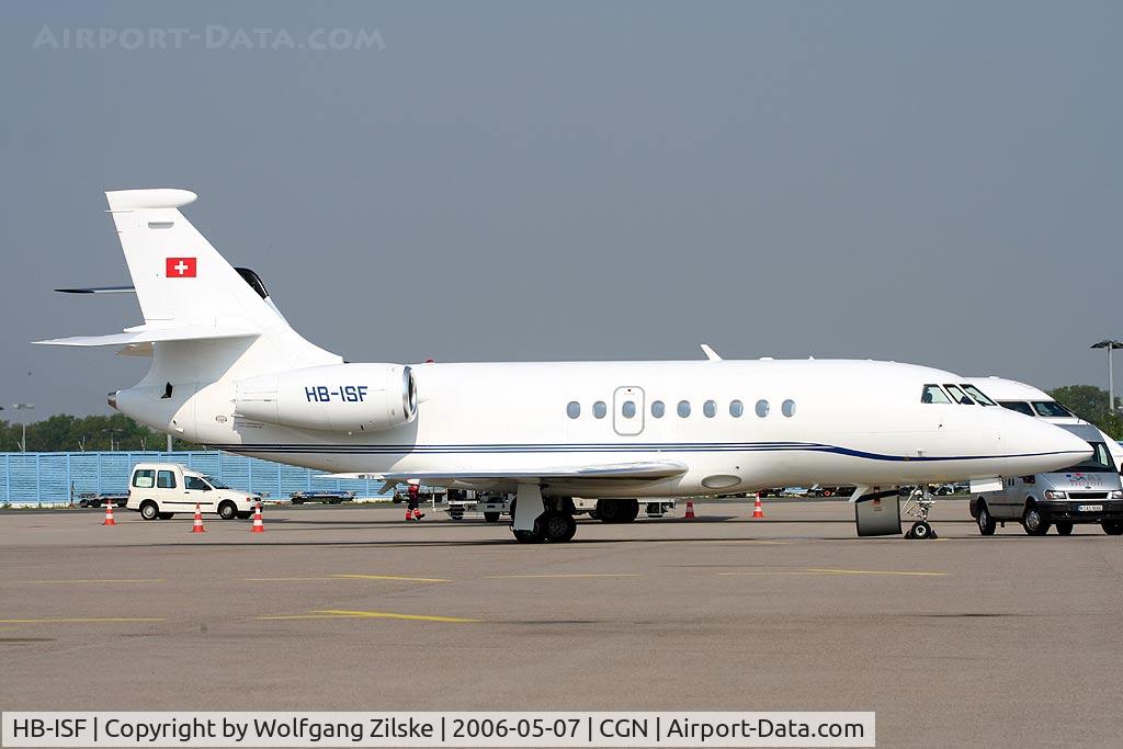 HB-ISF, 1996 Dassault Falcon 2000 C/N 026, visitor