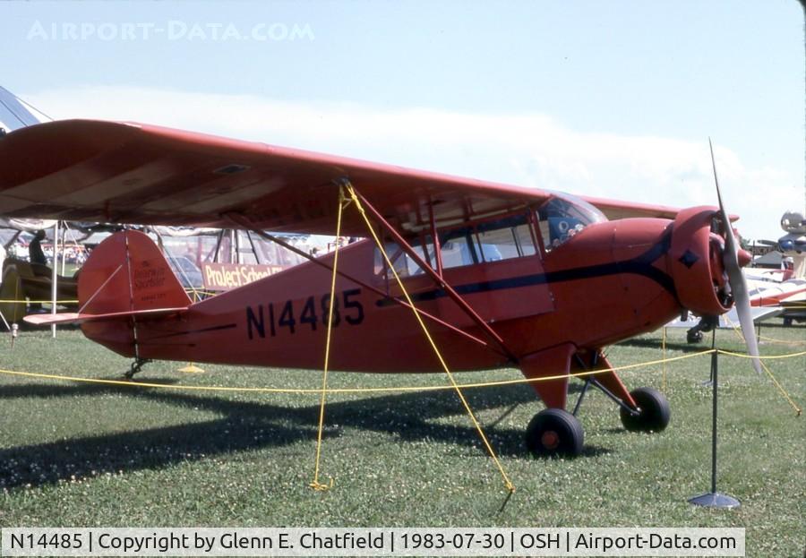 N14485, 1935 Rearwin 7000 C/N 403, At the EAA Fly In